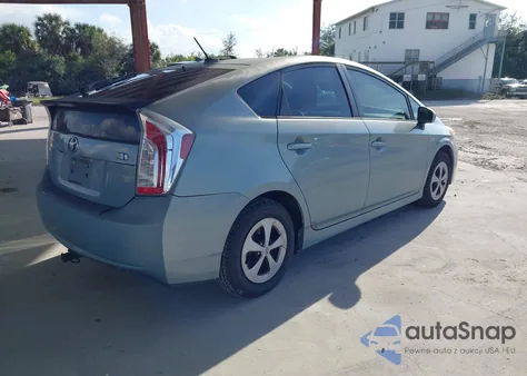 2012 Toyota Prius Three from USA, damaged, VIN JTDKN3DU3C5483418